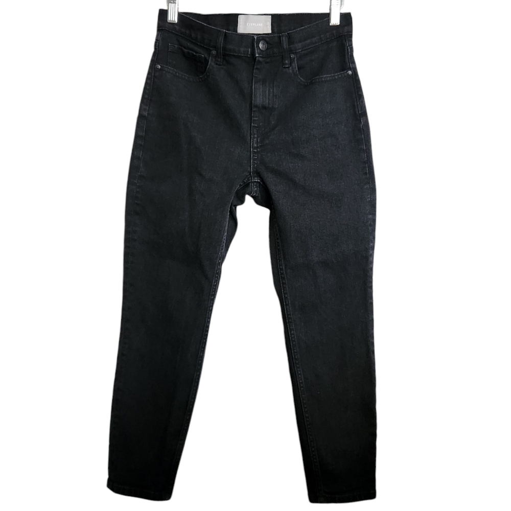 Everlane Black Denim Ankle Jeans Women's Size 28 Ankle Skinny
